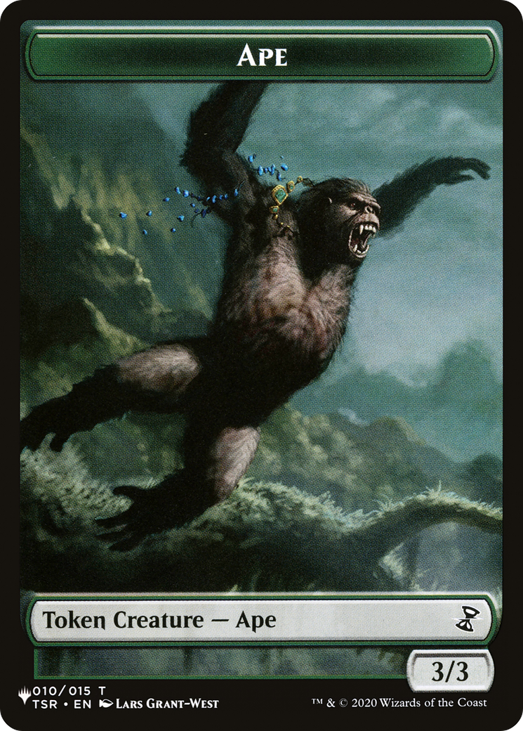 Faerie Rogue // Ape Double-Sided Token [The List] | Magic Magpie
