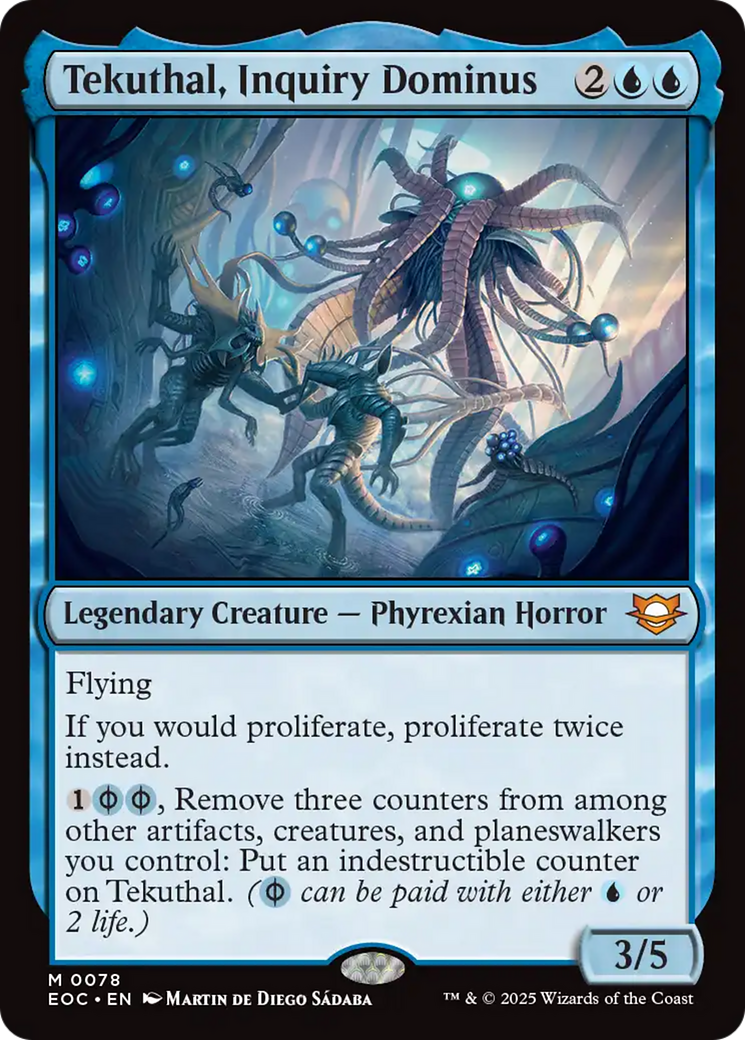 Tekuthal, Inquiry Dominus [Edge of Eternities Commander] | Magic Magpie