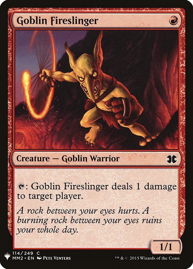 Goblin Fireslinger [Mystery Booster] | Magic Magpie