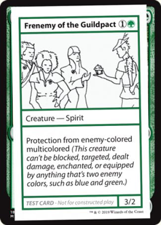 Frenemy of the Guildpact (2021 Edition) [Mystery Booster Playtest Cards] | Magic Magpie