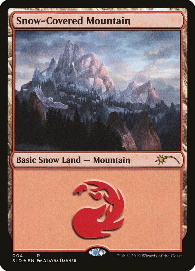 Snow-Covered Mountain (004) [Secret Lair Drop Series] | Magic Magpie
