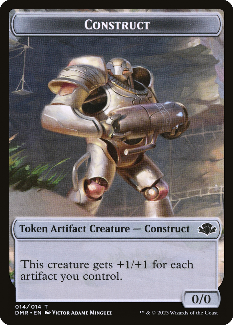 Construct Token [Dominaria Remastered Tokens] | Magic Magpie