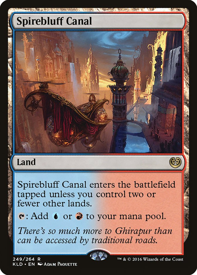 Spirebluff Canal [Kaladesh] | Magic Magpie
