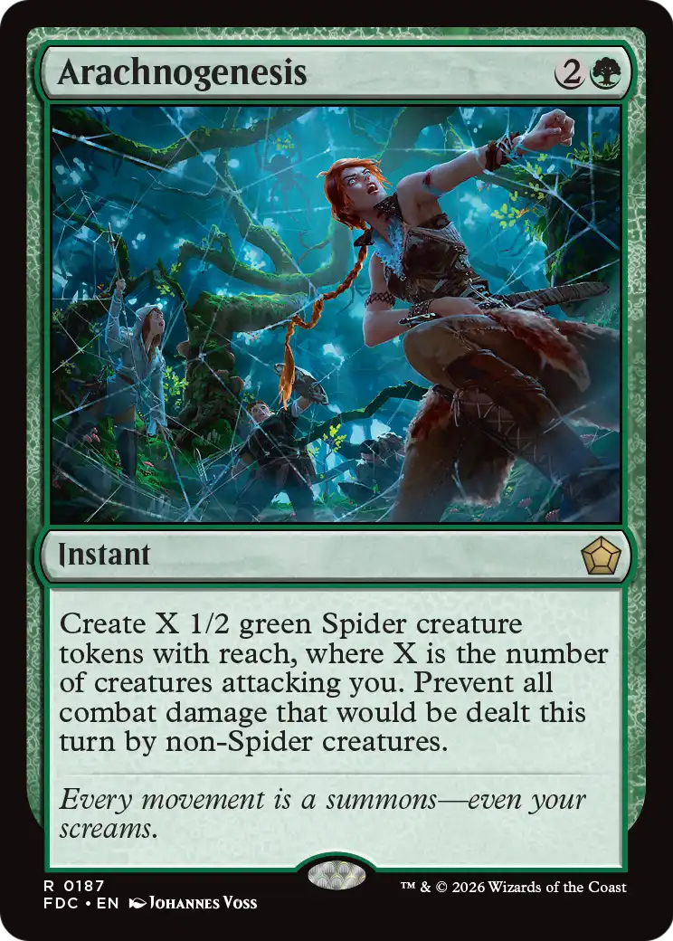 Arachnogenesis [Foundations Commander] | Magic Magpie