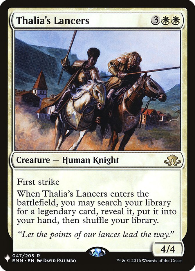 Thalia's Lancers [Mystery Booster] | Magic Magpie