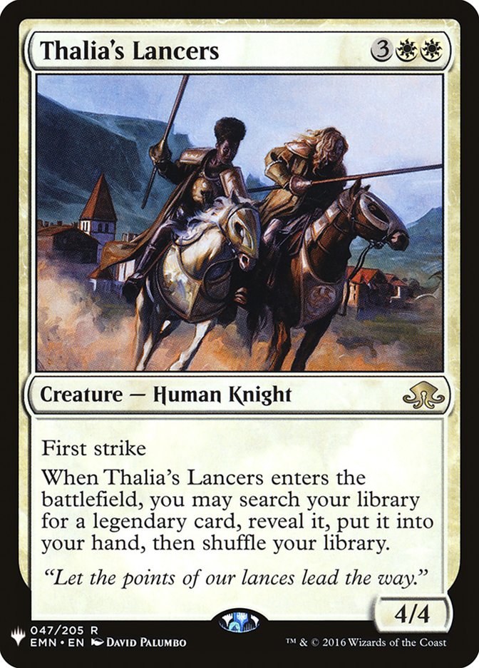 Thalia's Lancers [The List] | Magic Magpie