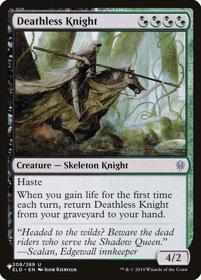 Deathless Knight [The List] | Magic Magpie