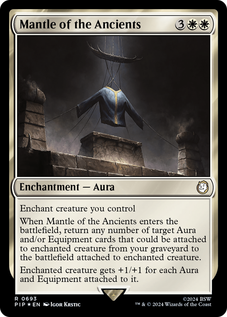 Mantle of the Ancients (Surge Foil) [Fallout] | Magic Magpie