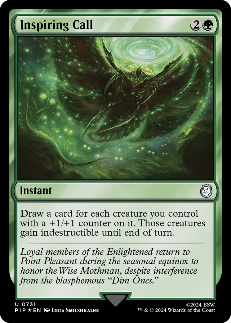 Inspiring Call (Surge Foil) [Fallout] | Magic Magpie