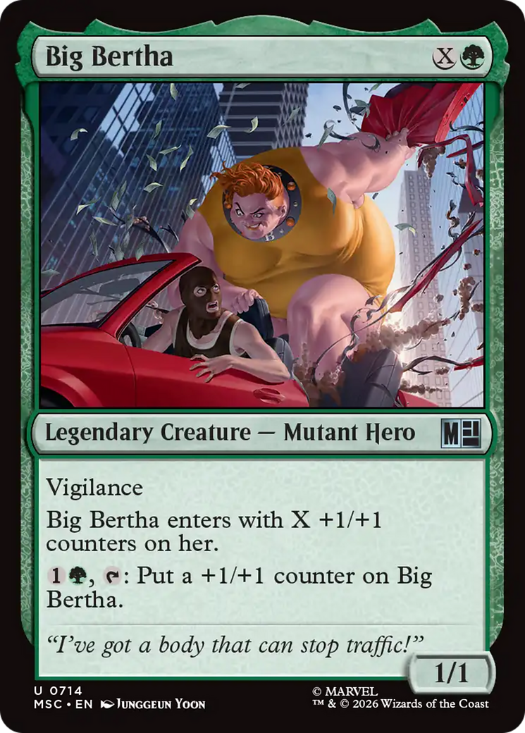 Big Bertha [Marvel Super Heroes Commander] | Magic Magpie