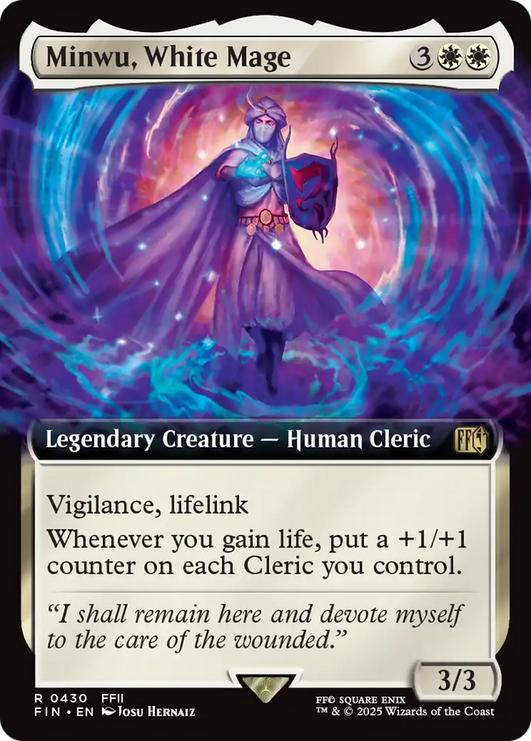Minwu, White Mage (Extended Art) [FINAL FANTASY] | Magic Magpie