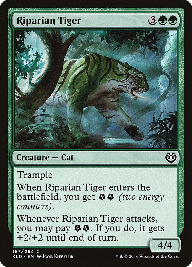 Riparian Tiger [Kaladesh] | Magic Magpie