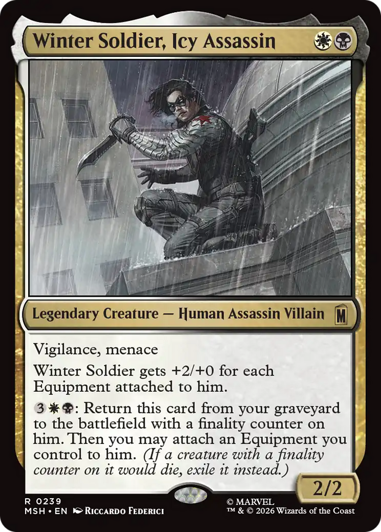 Winter Soldier, Icy Assassin [Marvel Super Heroes] | Magic Magpie