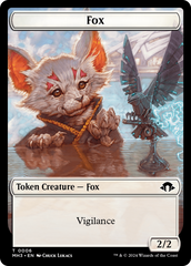 Phyrexian Germ // Fox Double-Sided Token [Modern Horizons 3 Tokens] | Magic Magpie