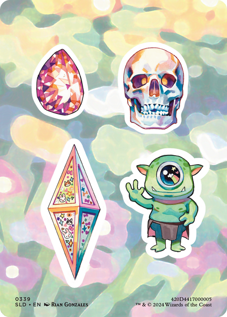 Sticker Sheet (0339) [Secret Lair Drop Series] | Magic Magpie