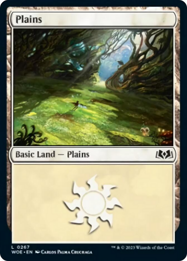 Plains (0267) [Wilds of Eldraine] | Magic Magpie