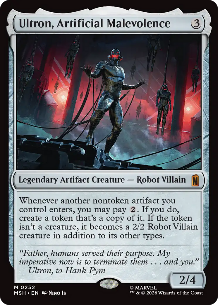 Ultron, Artificial Malevolence [Marvel Super Heroes] | Magic Magpie
