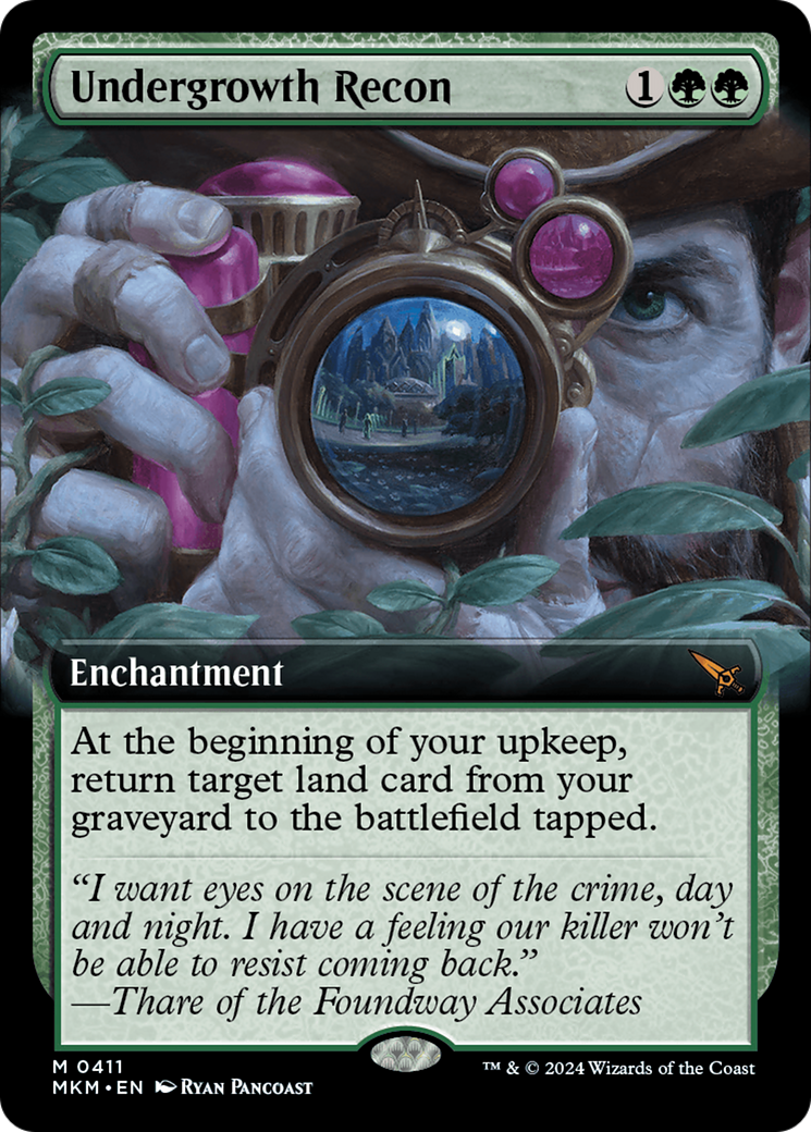 Undergrowth Recon (Extended Art) [Murders at Karlov Manor] | Magic Magpie