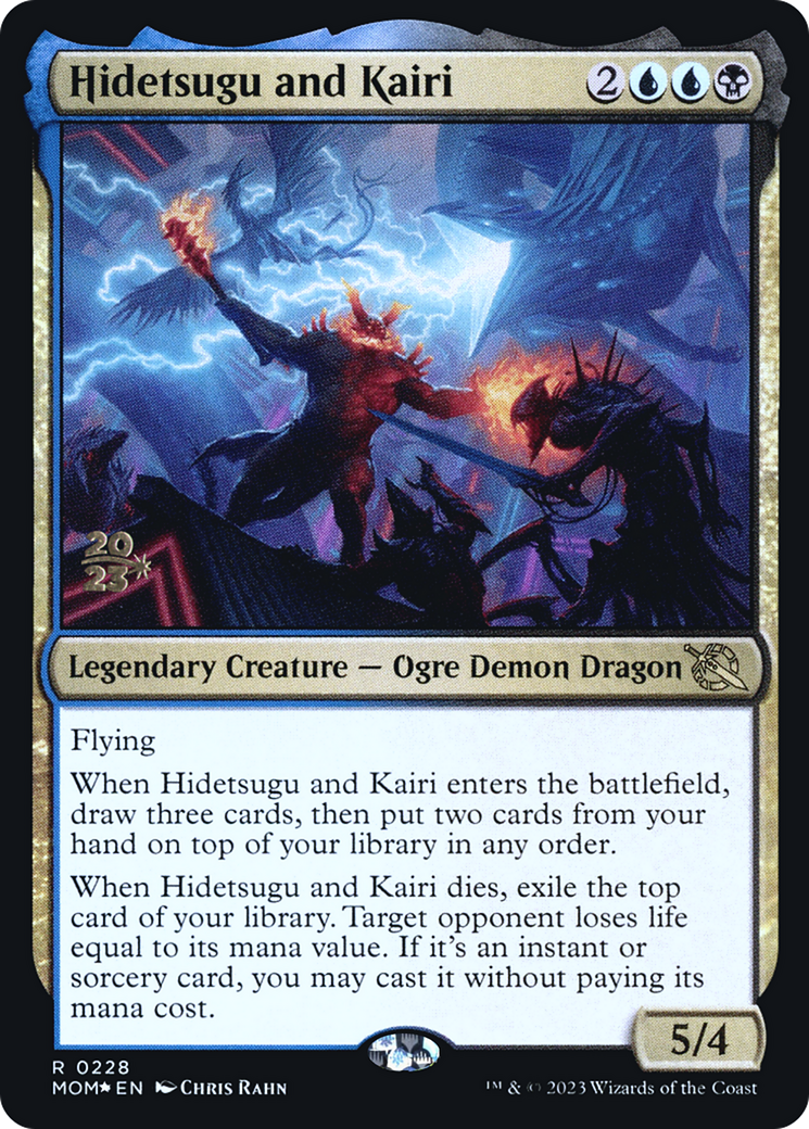 Hidetsugu and Kairi [March of the Machine Prerelease Promos] | Magic Magpie