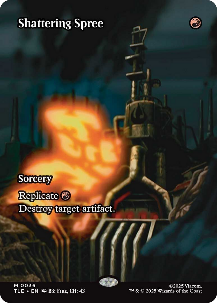 Shattering Spree (Borderless) [Avatar: The Last Airbender: Eternal-Legal] | Magic Magpie