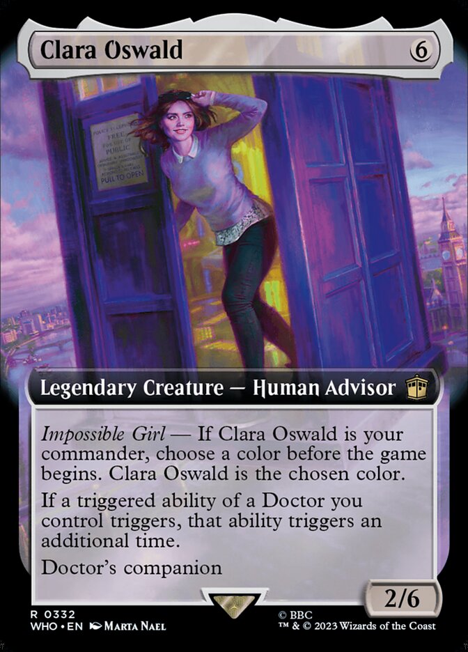 Clara Oswald (Extended Art) [Doctor Who] | Magic Magpie