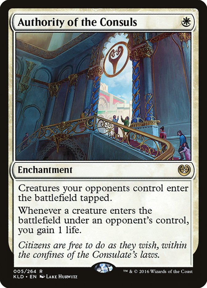 Authority of the Consuls [Kaladesh] | Magic Magpie