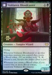 Voldaren Bloodcaster // Bloodbat Summoner [Innistrad: Crimson Vow Prerelease Promos] | Magic Magpie