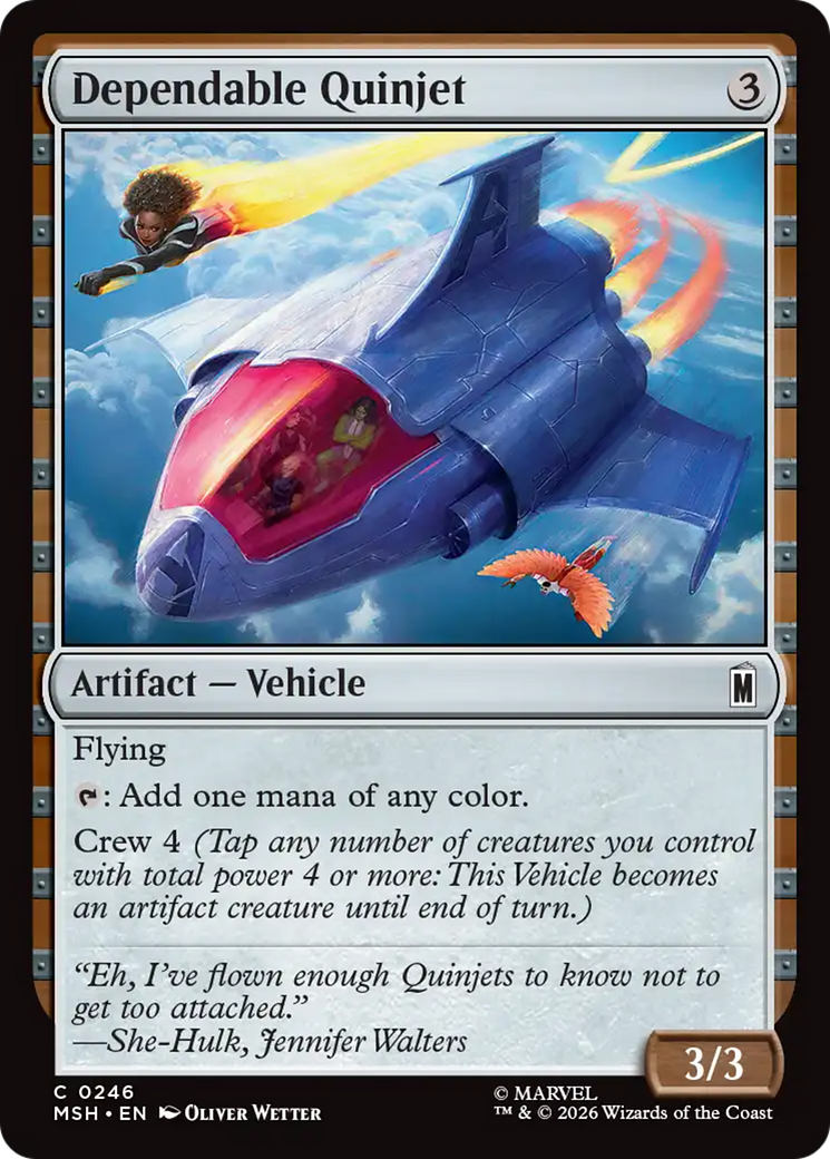 Dependable Quinjet [Marvel Super Heroes] | Magic Magpie