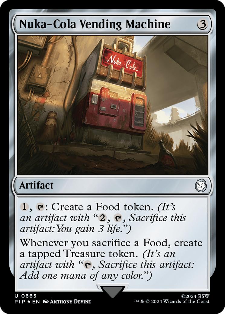 Nuka-Cola Vending Machine (Surge Foil) [Fallout] | Magic Magpie