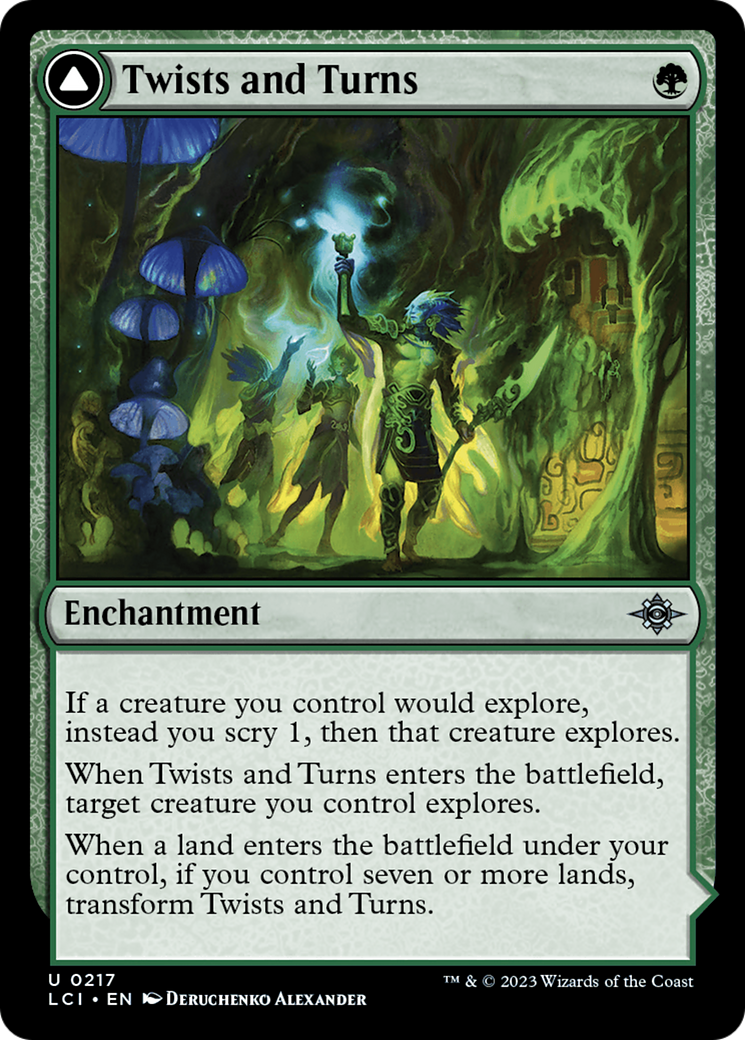 Twists and Turns // Mycoid Maze [The Lost Caverns of Ixalan] | Magic Magpie