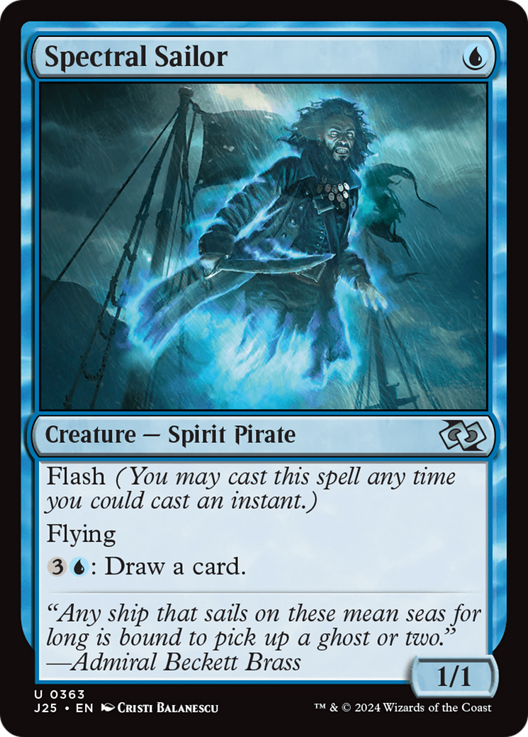 Spectral Sailor [Foundations Jumpstart] | Magic Magpie