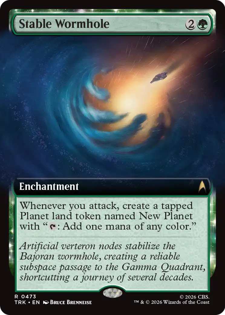 Stable Wormhole (Extended Art) [Star Trek] | Magic Magpie