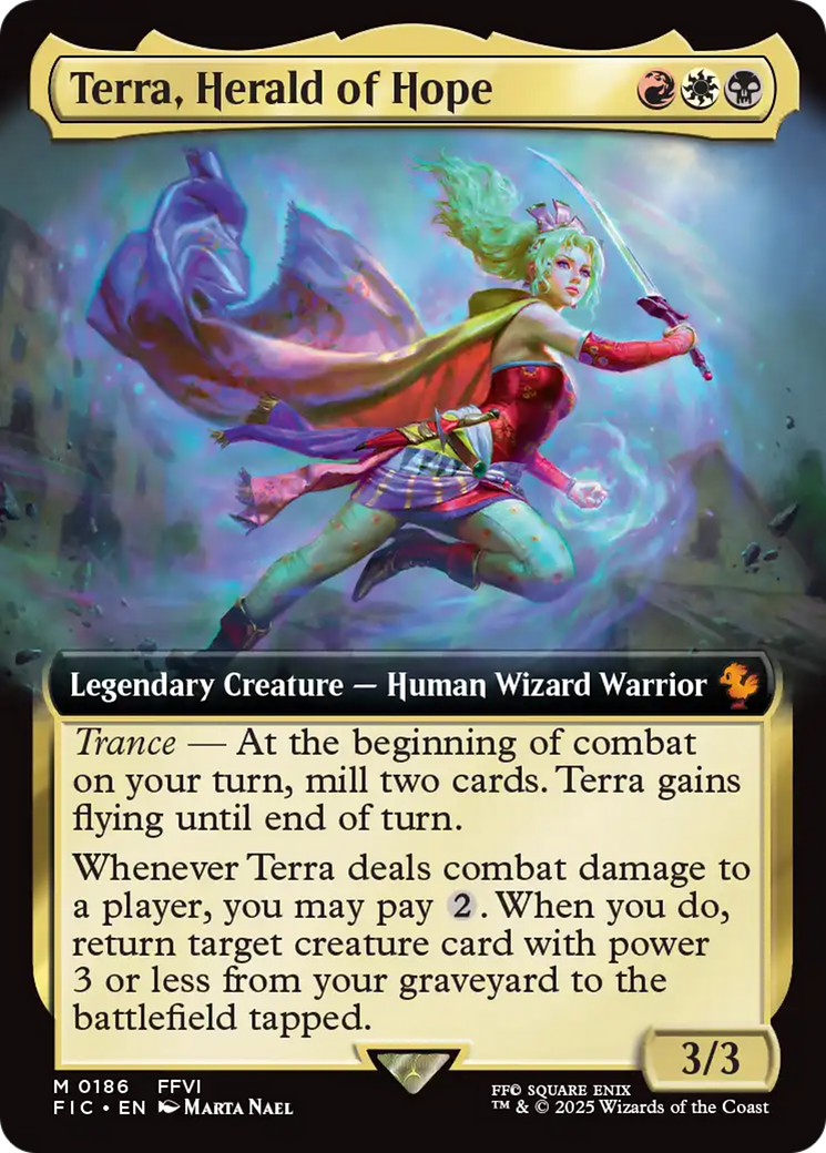 Terra, Herald of Hope (Extended Art) [FINAL FANTASY Commander] | Magic Magpie