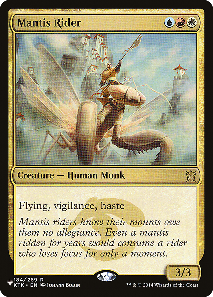 Mantis Rider [The List Reprints] | Magic Magpie