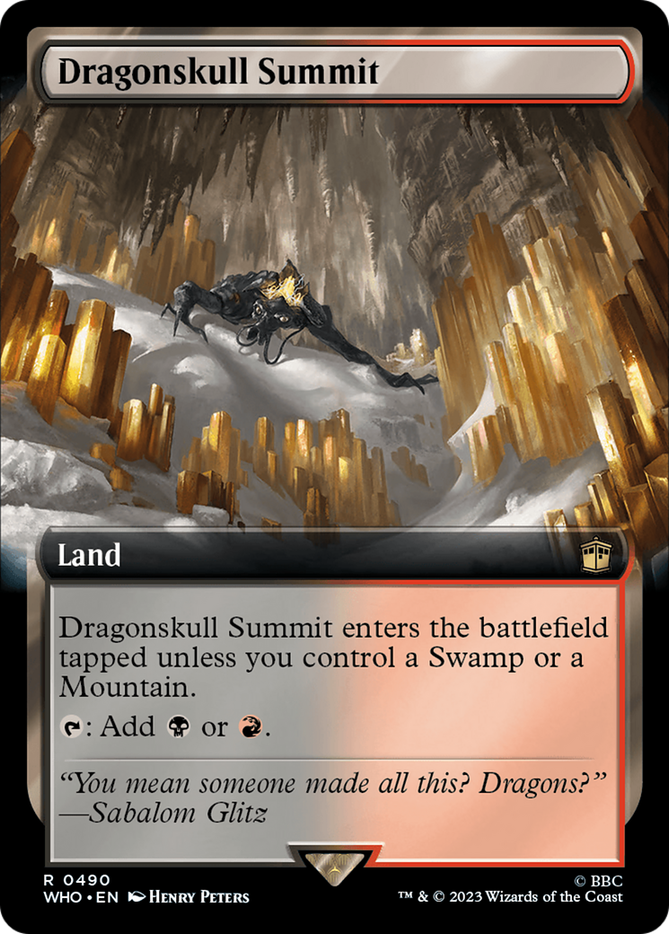 Dragonskull Summit (Extended Art) [Doctor Who] | Magic Magpie