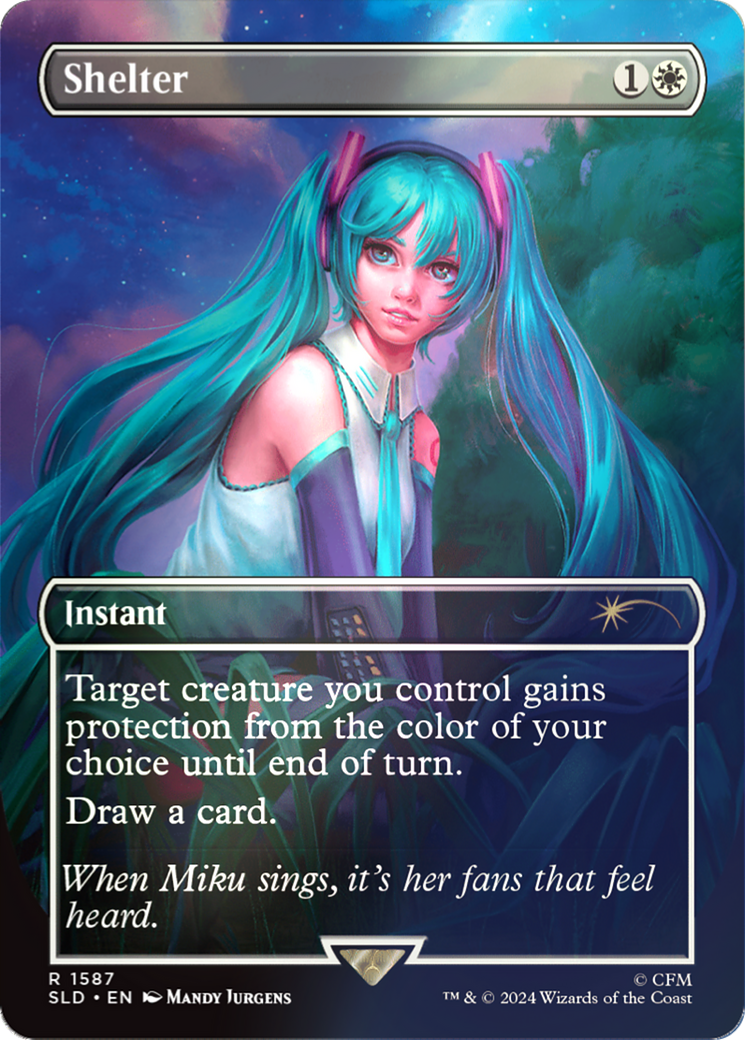 Shelter (Rainbow Foil) [Secret Lair Drop Series] | Magic Magpie