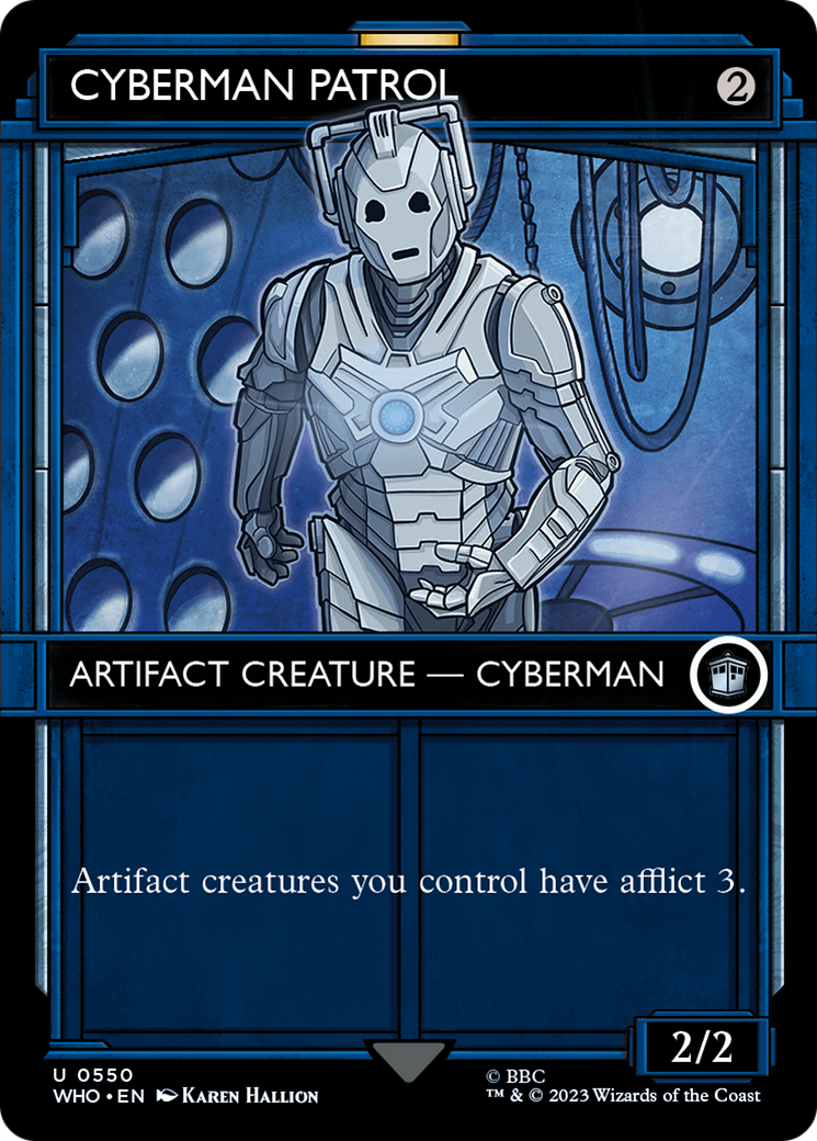 Cyberman Patrol (Showcase) [Doctor Who] | Magic Magpie