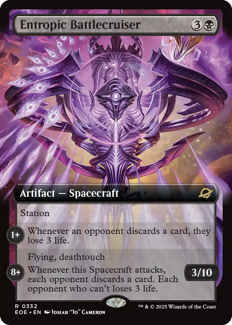 Entropic Battlecruiser (Extended Art) [Edge of Eternities] | Magic Magpie