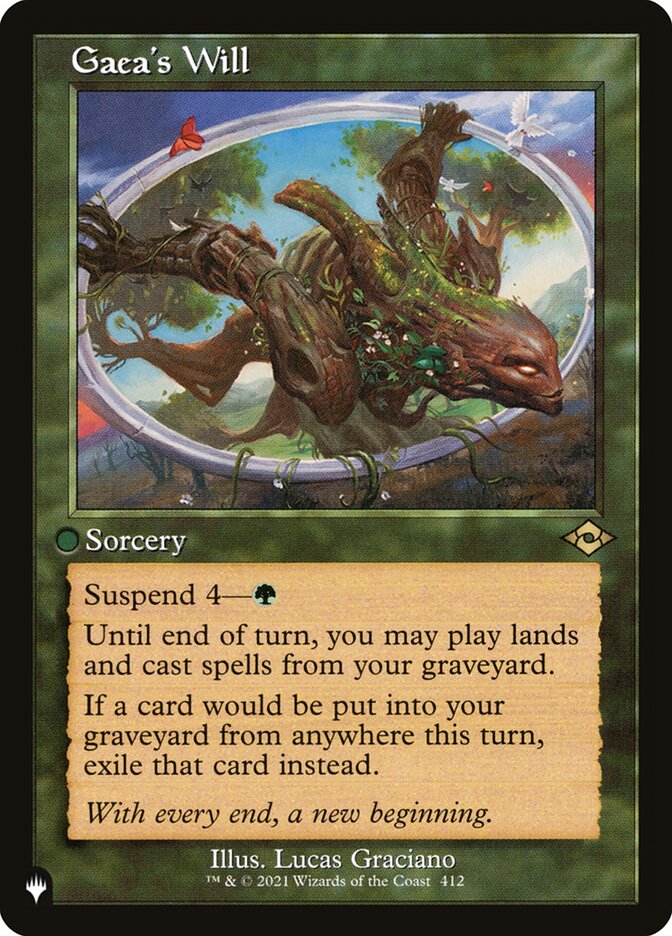 Gaea's Will [The List] | Magic Magpie
