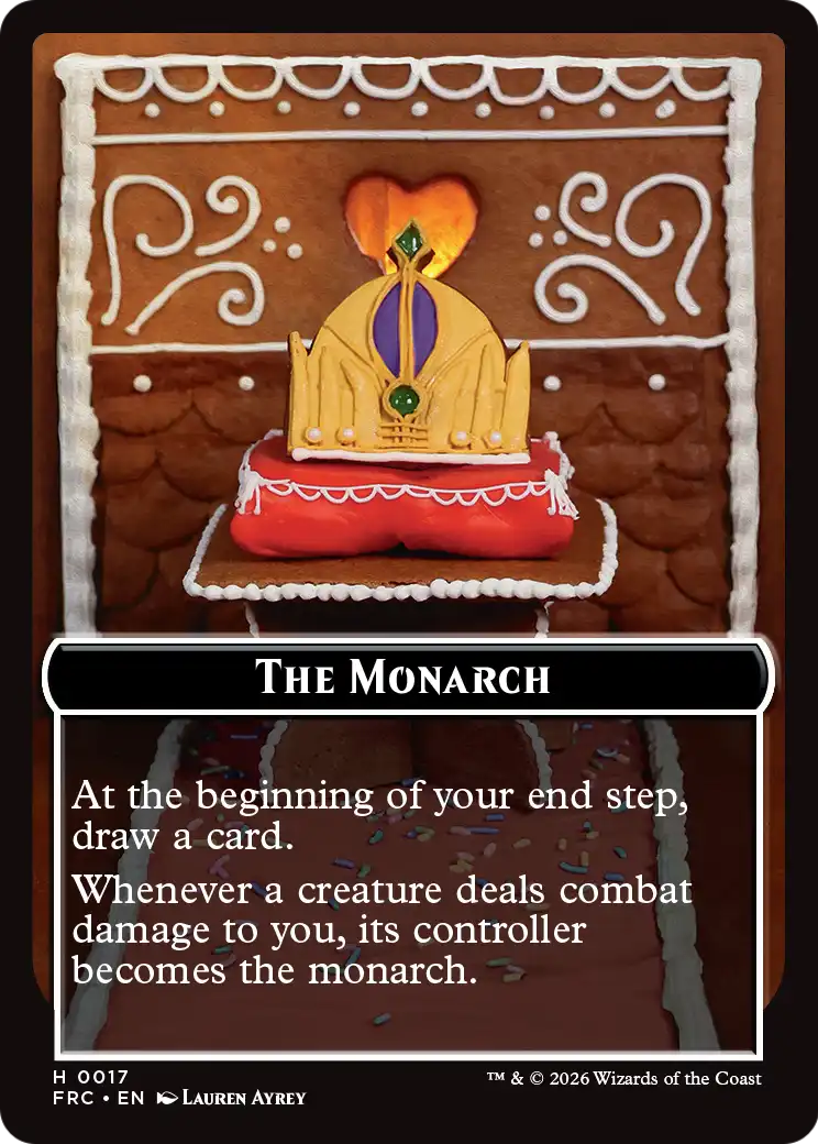 Citizen // The Monarch Double-Sided Token [Reality Fracture Commander Tokens] | Magic Magpie
