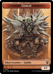 Illusion // Goblin Double-Sided Token [Bloomburrow Commander Tokens] | Magic Magpie