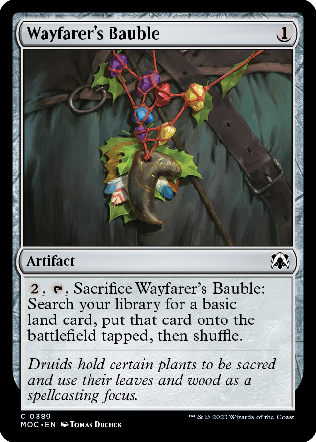 Wayfarer's Bauble [March of the Machine Commander] | Magic Magpie