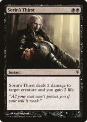 Sorin's Thirst [Duel Decks: Sorin vs. Tibalt] | Magic Magpie