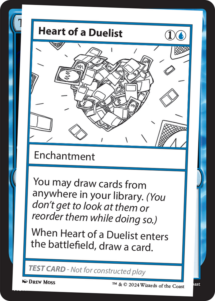 Heart of a Duelist [Mystery Booster 2 Playtest Cards] | Magic Magpie