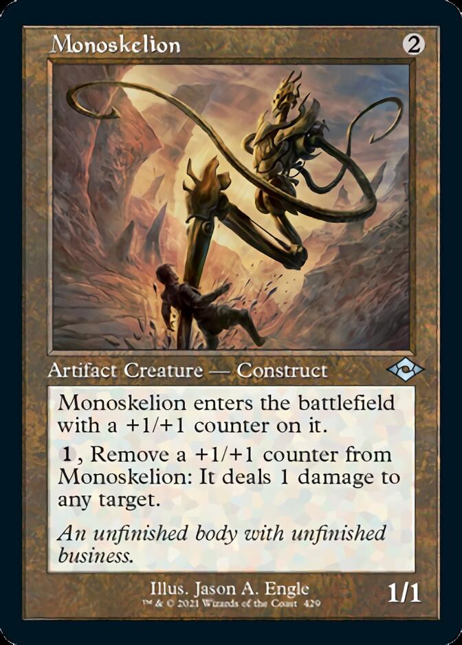 Monoskelion (Retro Foil Etched) [Modern Horizons 2] | Magic Magpie