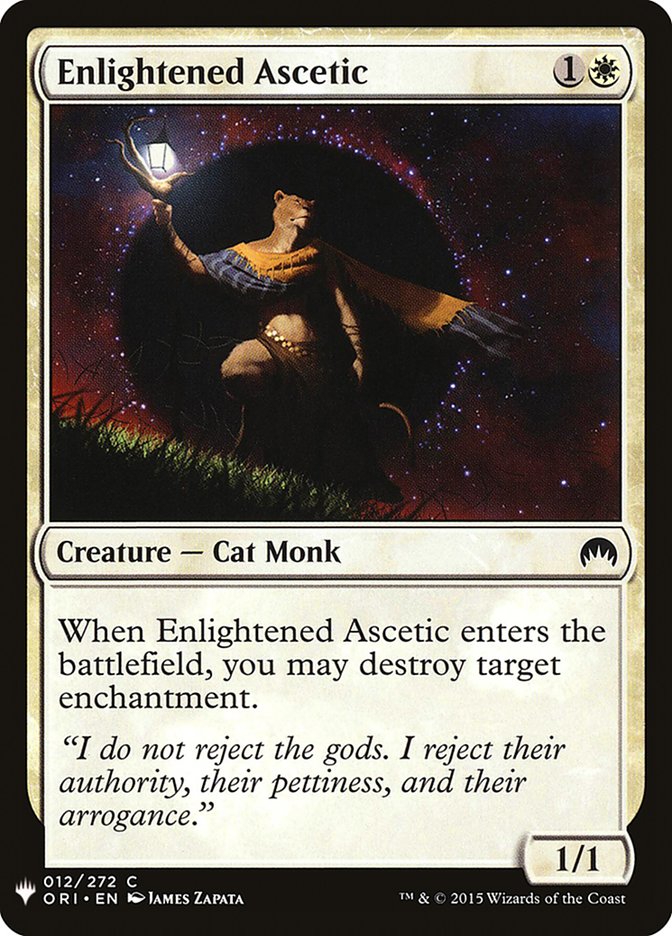 Enlightened Ascetic [Mystery Booster] | Magic Magpie
