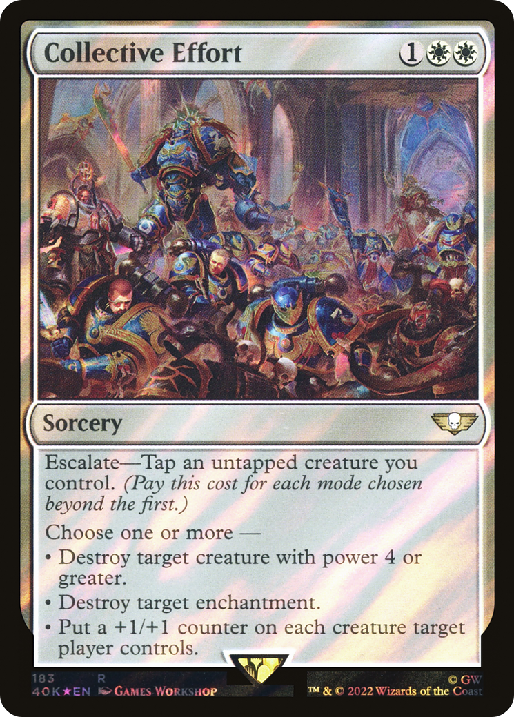 Collective Effort [Marvel Super Heroes Commander] | Magic Magpie