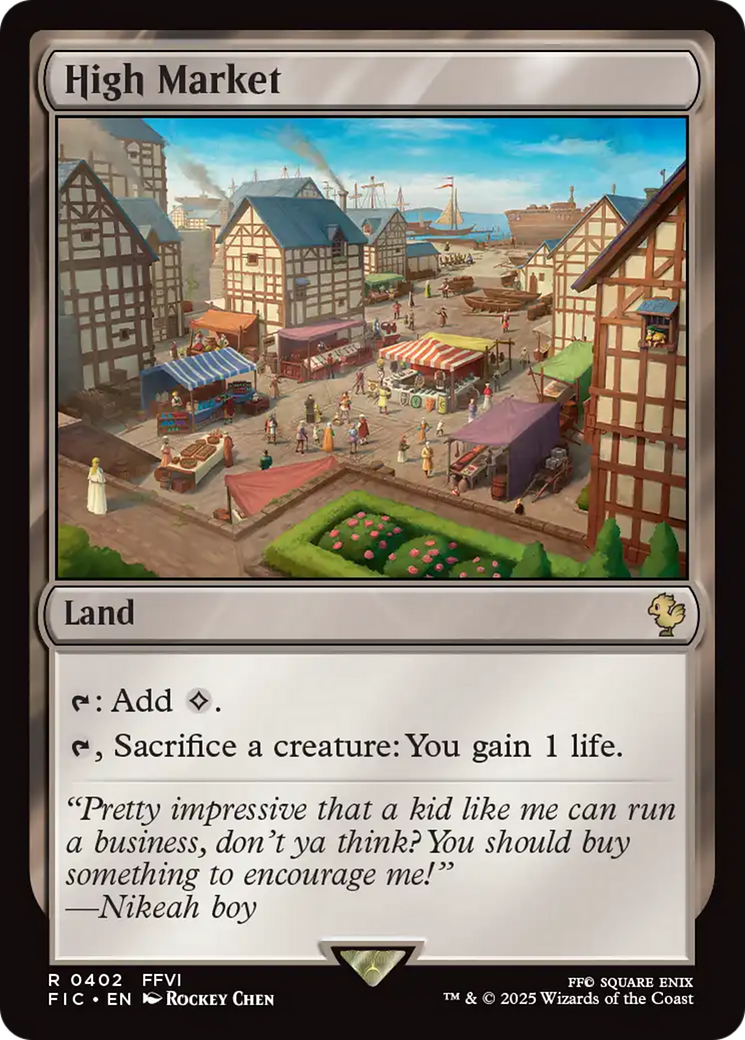 High Market [FINAL FANTASY Commander] | Magic Magpie
