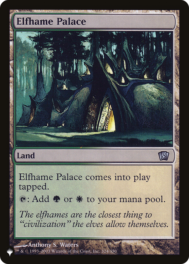 Elfhame Palace [The List Reprints] | Magic Magpie