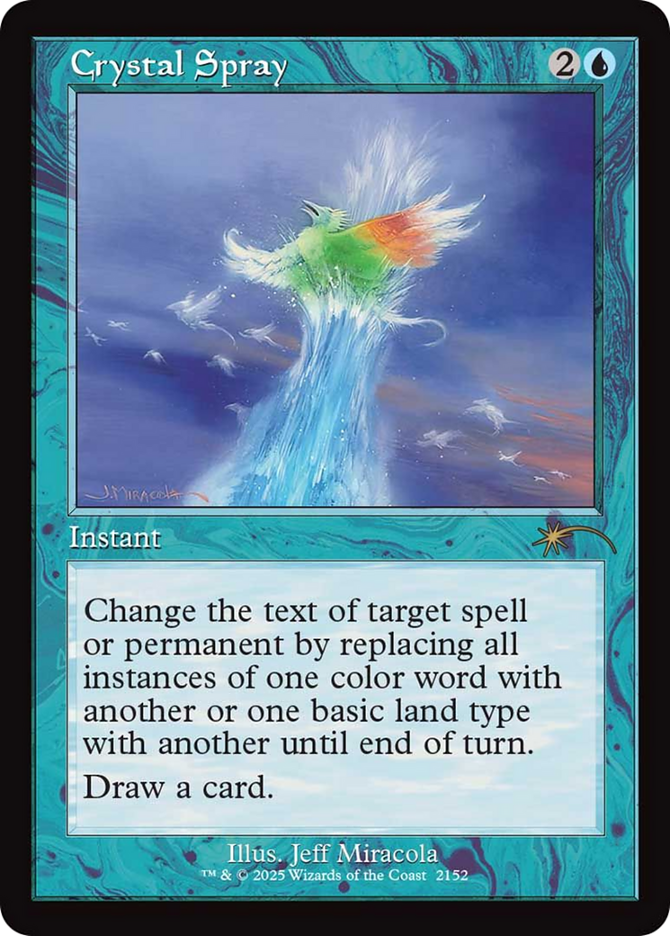 Crystal Spray (Retro Frame) [Secret Lair Drop Series] | Magic Magpie